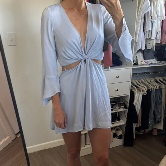 bec and bridge light blue dress Light Blue Twill Natural Stretch Cotton Dress Shirt 18